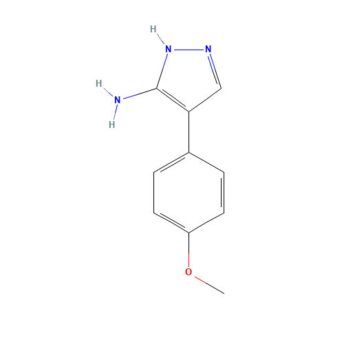 4-(4-methoxyphenyl)-1H-pyrazol-5-amine (CAS: 93439-79-3) - Related Chemical Product
