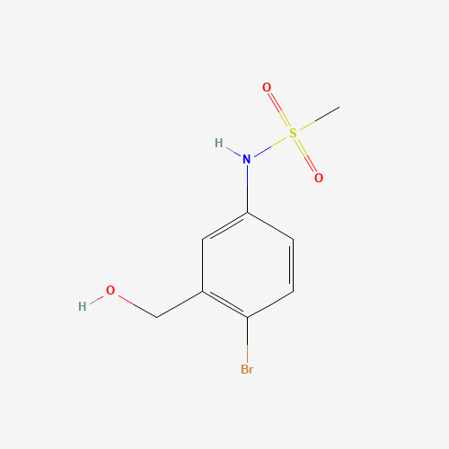 N-[4-bromo-3-(hydroxymethyl)phenyl]methanesulfonamide (CAS: 1401300-14-8) - Related Chemical Product