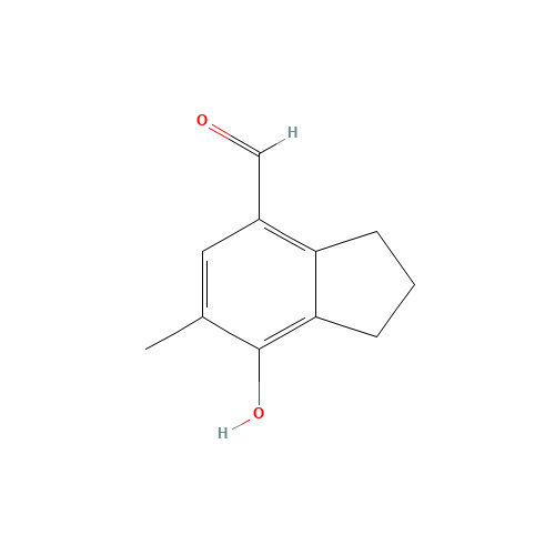 7-hydroxy-6-methyl-2,3-dihydro-1H-indene-4-carbaldehyde (CAS: 575504-30-2) - Related Chemical Product