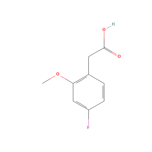 2-(4-fluoro-2-methoxyphenyl)acetic acid (CAS: 886498-61-9) - Related Chemical Product