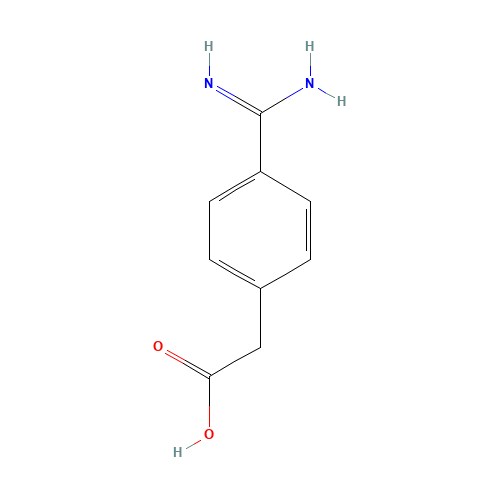 2-(4-carbamimidoylphenyl)acetic acid (CAS: 39244-83-2) - Related Chemical Product