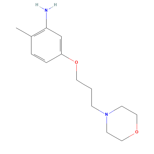 2-methyl-5-(3-morpholin-4-ylpropoxy)aniline (CAS: 1420998-54-4) - Related Chemical Product