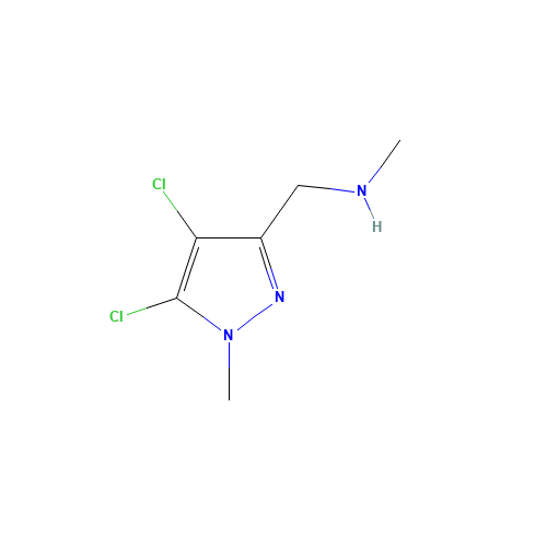 1-(4,5-dichloro-1-methylpyrazol-3-yl)-N-methylmethanamine (CAS: 1006485-34-2) - Related Chemical Product
