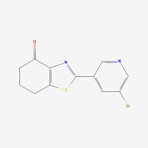 2-(5-bromopyridin-3-yl)-6,7-dihydro-5H-1,3-benzothiazol-4-one (CAS: 1426942-67-7) - Related Chemical Product