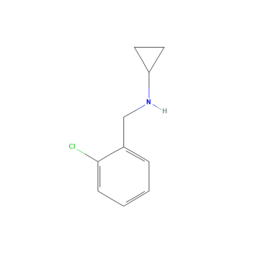 N-[(2-chlorophenyl)methyl]cyclopropanamine (CAS: 16357-33-8) - Related Chemical Product