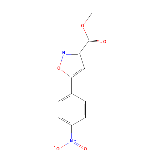 methyl 5-(4-nitrophenyl)-1,2-oxazole-3-carboxylate (CAS: 487034-01-5) - Related Chemical Product