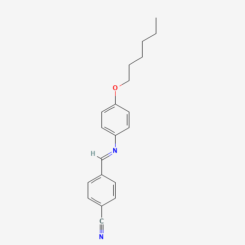 4-[(4-hexoxyphenyl)iminomethyl]benzonitrile (CAS: 54842-56-7) - Related Chemical Product