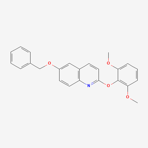 2-(2,6-dimethoxyphenoxy)-6-phenylmethoxyquinoline (CAS: 623147-00-2) - Related Chemical Product