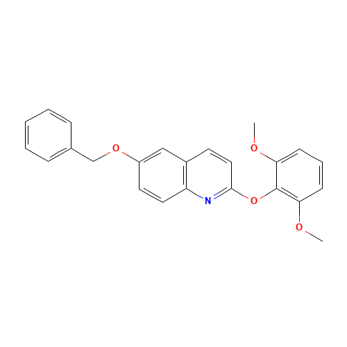 2-(2,6-dimethoxyphenoxy)-6-phenylmethoxyquinoline (CAS: 623147-00-2) - Related Chemical Product