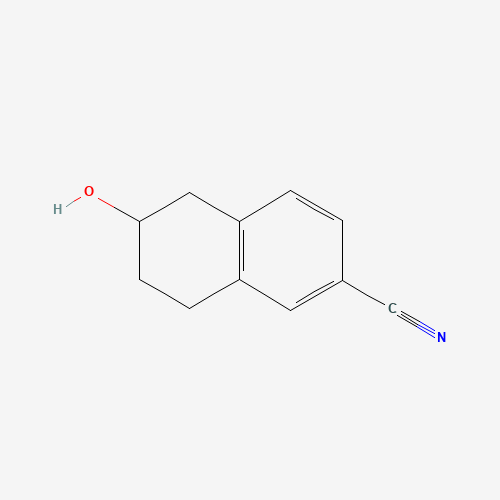 6-hydroxy-5,6,7,8-tetrahydronaphthalene-2-carbonitrile (CAS: 1315479-92-5) - Related Chemical Product