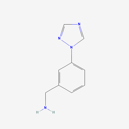 [3-(1,2,4-triazol-1-yl)phenyl]methanamine (CAS: 741717-66-8) - Related Chemical Product