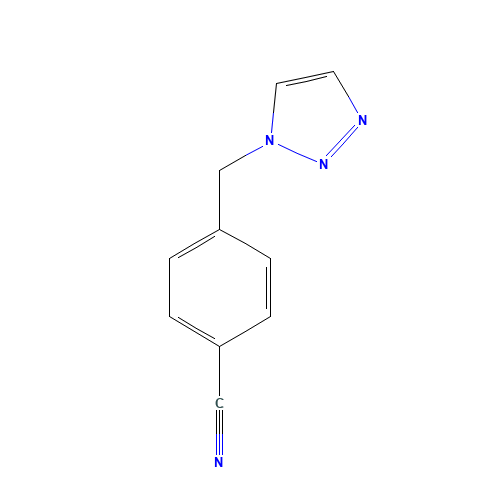 4-(triazol-1-ylmethyl)benzonitrile (CAS: 118618-40-9) - Related Chemical Product