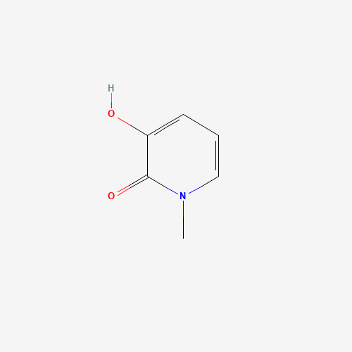 3-hydroxy-1-methylpyridin-2-one (CAS: 19365-01-6) - Chemical Structure and Molecular Formula 