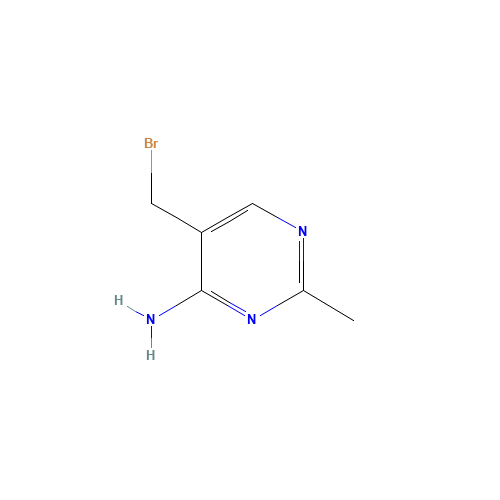 5-(bromomethyl)-2-methylpyrimidin-4-amine (CAS: 25526-81-2) - Related Chemical Product