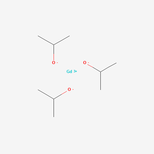 gadolinium(3+);propan-2-olate (CAS: 14532-05-9) - Chemical Structure and Molecular Formula 