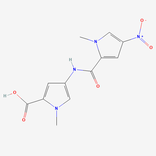1-methyl-4-[(1-methyl-4-nitropyrrole-2-carbonyl)amino]pyrrole-2-carboxylic acid (CAS: 97950-76-0) - Related Chemical Product