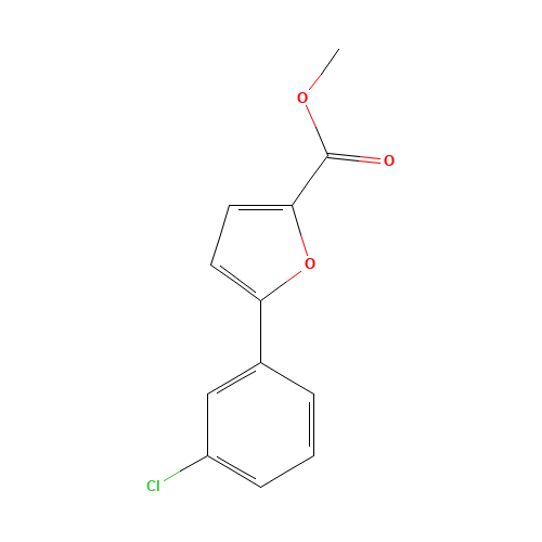 methyl 5-(3-chlorophenyl)furan-2-carboxylate (CAS: 41019-39-0) - Related Chemical Product