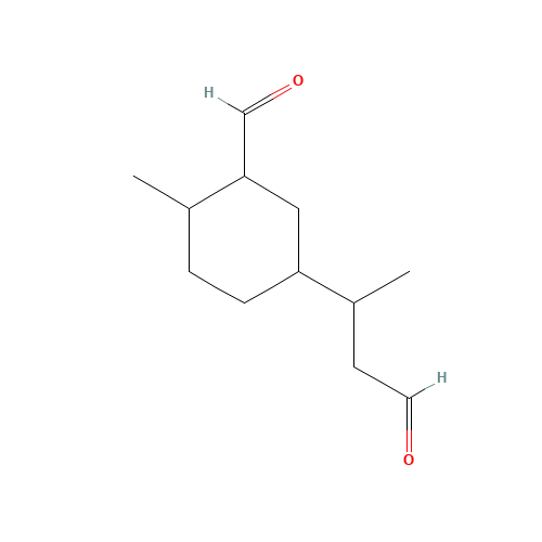 2-methyl-5-(4-oxobutan-2-yl)cyclohexane-1-carbaldehyde (CAS: 43220-11-7) - Related Chemical Product