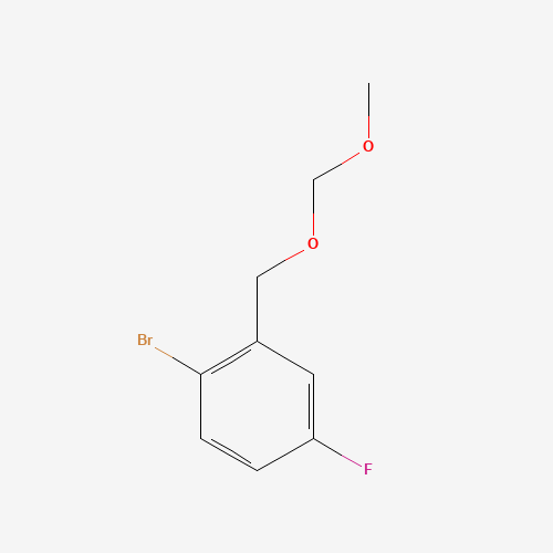 1-bromo-4-fluoro-2-(methoxymethoxymethyl)benzene (CAS: 845301-93-1) - Related Chemical Product