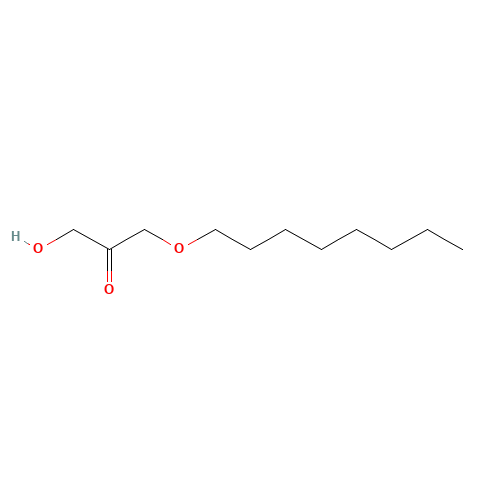 1-hydroxy-3-octoxypropan-2-one (CAS: 1383578-13-9) - Chemical Structure and Molecular Formula 