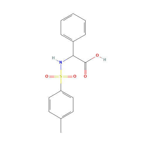 2-[(4-methylphenyl)sulfonylamino]-2-phenylacetic acid (CAS: 92851-65-5) - Related Chemical Product