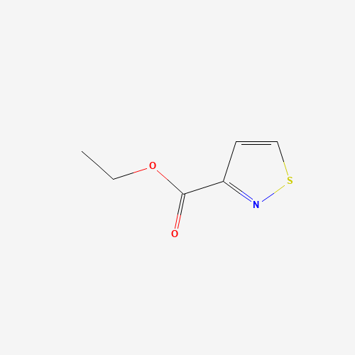 ethyl 1,2-thiazole-3-carboxylate (CAS: 23244-32-8) - Chemical Structure and Molecular Formula 