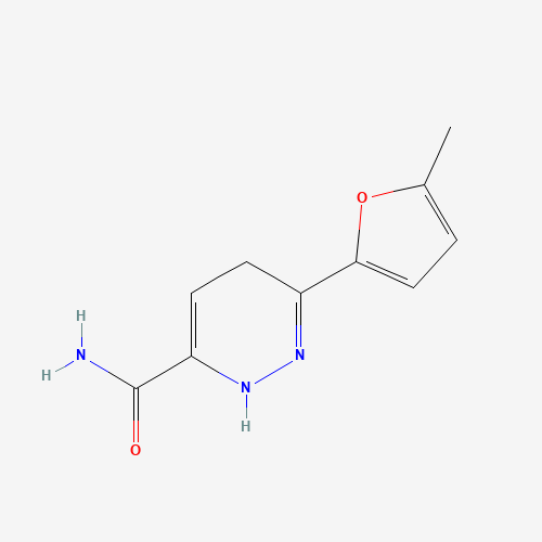3-(5-methylfuran-2-yl)-1,4-dihydropyridazine-6-carboxamide (CAS: 1432064-01-1) - Chemical Structure and Molecular Formula 