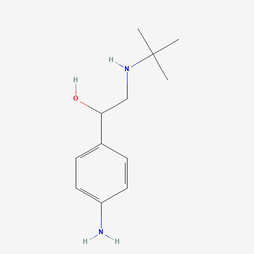 1-(4-aminophenyl)-2-(tert-butylamino)ethanol (CAS: 56138-70-6) - Related Chemical Product