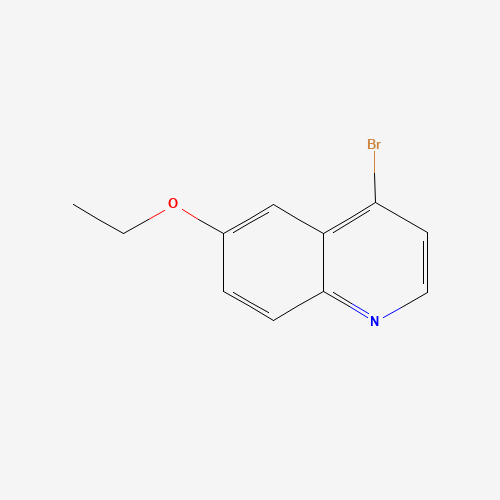 4-bromo-6-ethoxyquinoline (CAS: 1070879-28-5) - Chemical Structure and Molecular Formula 