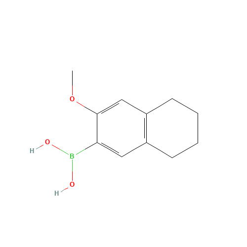 (3-methoxy-5,6,7,8-tetrahydronaphthalen-2-yl)boronic acid (CAS: 438589-56-1) - Related Chemical Product