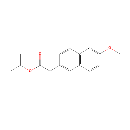 propan-2-yl 2-(6-methoxynaphthalen-2-yl)propanoate (CAS: 68641-85-0) - Related Chemical Product