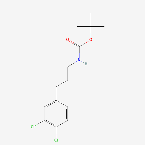 tert-butyl N-[3-(3,4-dichlorophenyl)propyl]carbamate (CAS: 1429187-63-2) - Related Chemical Product