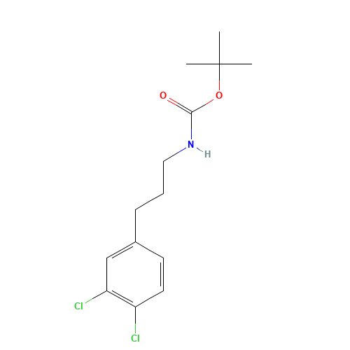 tert-butyl N-[3-(3,4-dichlorophenyl)propyl]carbamate (CAS: 1429187-63-2) - Related Chemical Product