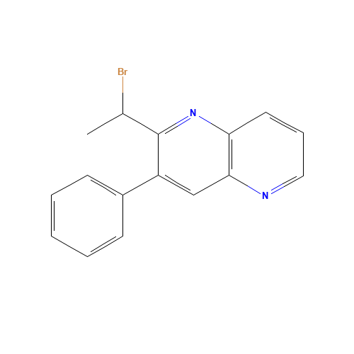 2-(1-bromoethyl)-3-phenyl-1,5-naphthyridine (CAS: 1312605-80-3) - Related Chemical Product