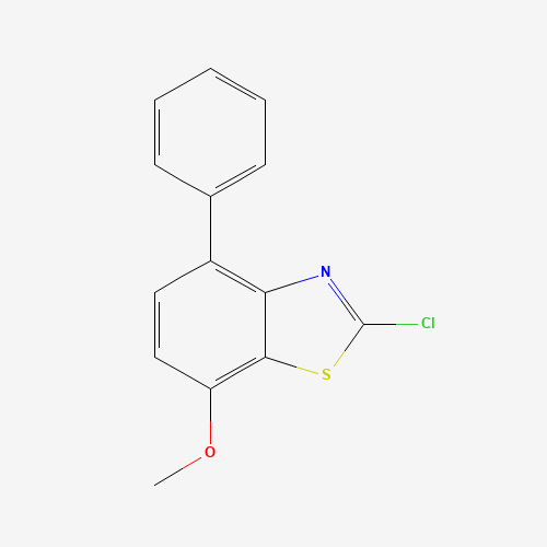 2-chloro-7-methoxy-4-phenyl-1,3-benzothiazole (CAS: 1350433-83-8) - Chemical Structure and Molecular Formula 