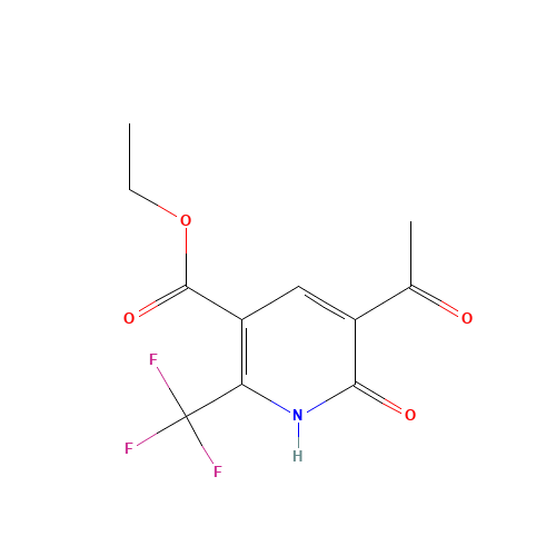 ethyl 5-acetyl-6-oxo-2-(trifluoromethyl)-1H-pyridine-3-carboxylate (CAS: 154020-54-9) - Related Chemical Product