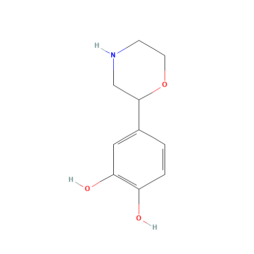 4-morpholin-2-ylbenzene-1,2-diol (CAS: 54826-84-5) - Related Chemical Product