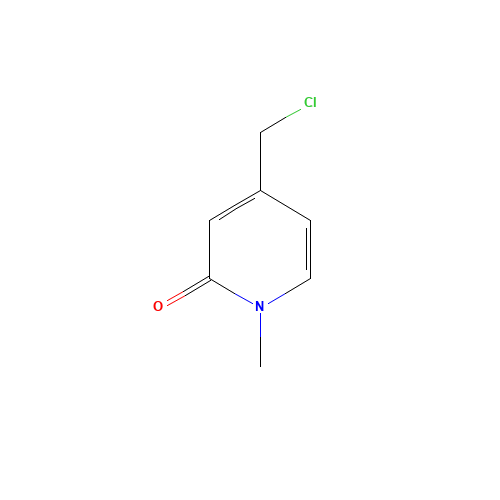 4-(chloromethyl)-1-methylpyridin-2-one (CAS: 177550-41-3) - Related Chemical Product