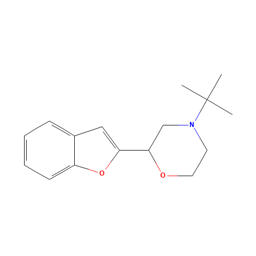 2-(1-benzofuran-2-yl)-4-tert-butylmorpholine (CAS: 119491-61-1) - Related Chemical Product