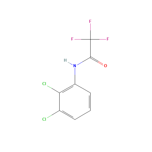 N-(2,3-dichlorophenyl)-2,2,2-trifluoroacetamide (CAS: 121806-48-2) - Chemical Structure and Molecular Formula 