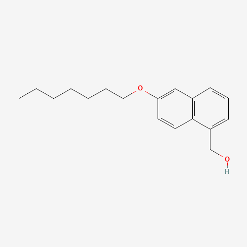 (6-heptoxynaphthalen-1-yl)methanol (CAS: 1558804-18-4) - Related Chemical Product