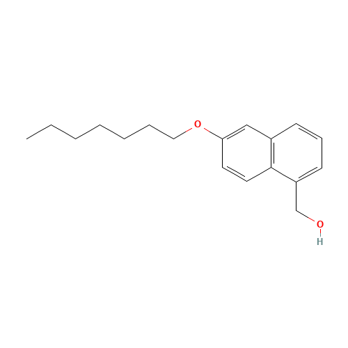 (6-heptoxynaphthalen-1-yl)methanol (CAS: 1558804-18-4) - Related Chemical Product