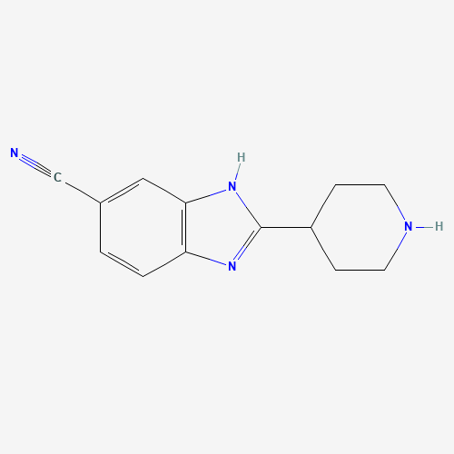 2-piperidin-4-yl-3H-benzimidazole-5-carbonitrile (CAS: 401568-55-6) - Related Chemical Product