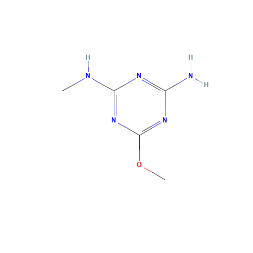 6-methoxy-2-N-methyl-1,3,5-triazine-2,4-diamine (CAS: 37019-25-3) - Related Chemical Product