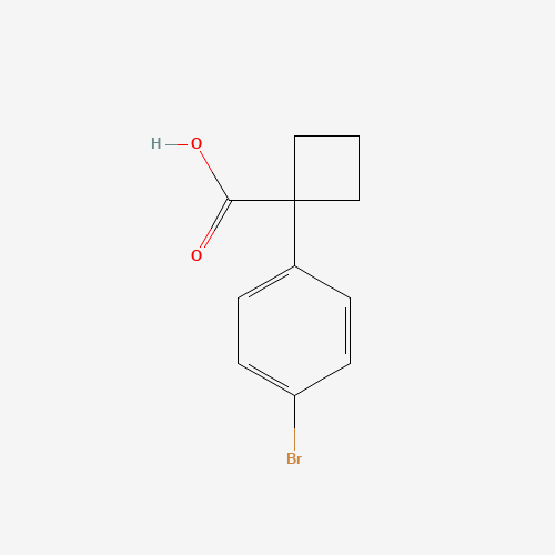 1-(4-bromophenyl)cyclobutane-1-carboxylic acid (CAS: 151157-49-2) - Related Chemical Product