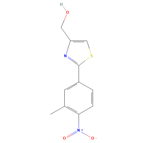[2-(3-methyl-4-nitrophenyl)-1,3-thiazol-4-yl]methanol (CAS: 885279-85-6) - Related Chemical Product