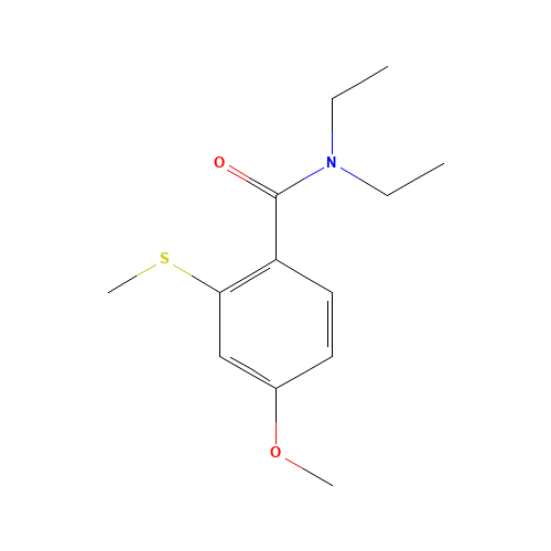 N,N-diethyl-4-methoxy-2-methylsulfanylbenzamide (CAS: 596805-19-5) - Related Chemical Product