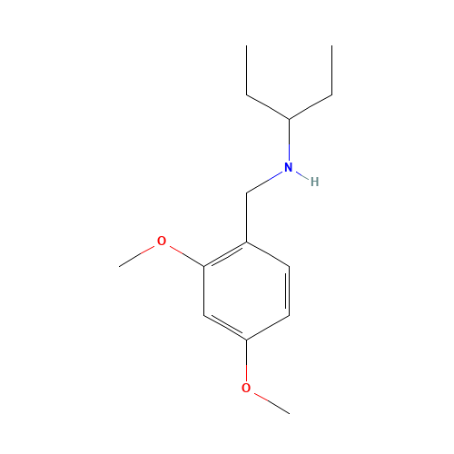 N-[(2,4-dimethoxyphenyl)methyl]pentan-3-amine (CAS: 416891-71-9) - Related Chemical Product