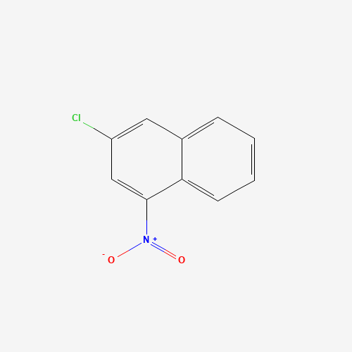 3-chloro-1-nitronaphthalene (CAS: 56961-39-8) - Chemical Structure and Molecular Formula 