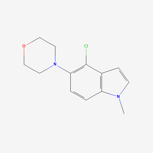 4-(4-chloro-1-methylindol-5-yl)morpholine (CAS: 1444744-78-8) - Related Chemical Product